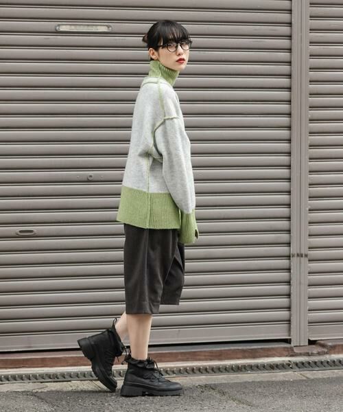 KBF / ケービーエフ ニット・セーター | リバーシブルタートルニット | 詳細6