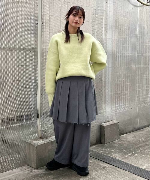 KBF / ケービーエフ ニット・セーター | SACHIPOWDERリバーシブルニット | 詳細7