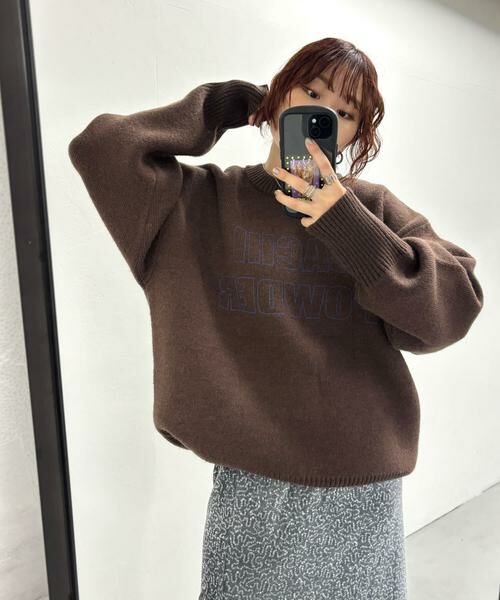 KBF / ケービーエフ ニット・セーター | SACHIPOWDERリバーシブルニット | 詳細18