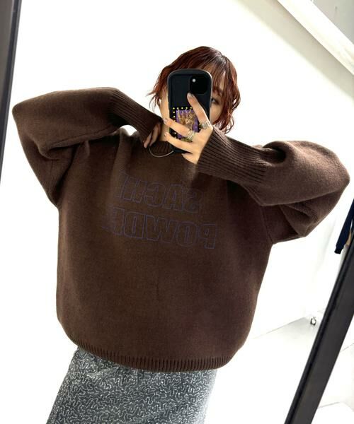 KBF / ケービーエフ ニット・セーター | SACHIPOWDERリバーシブルニット | 詳細19