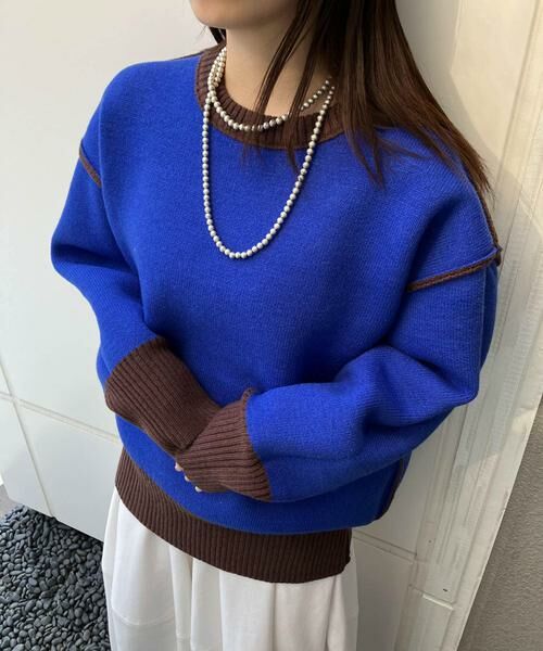 KBF / ケービーエフ ニット・セーター | SACHIPOWDERリバーシブルニット | 詳細21