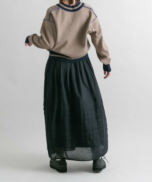 KBF / ケービーエフ ニット・セーター | 『2サイズ展開』リバーシブルVネックニット | 詳細13