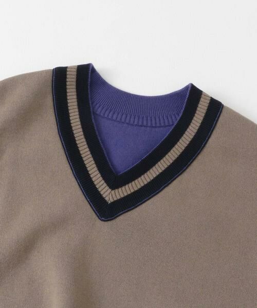KBF / ケービーエフ ニット・セーター | 『2サイズ展開』リバーシブルVネックニット | 詳細19