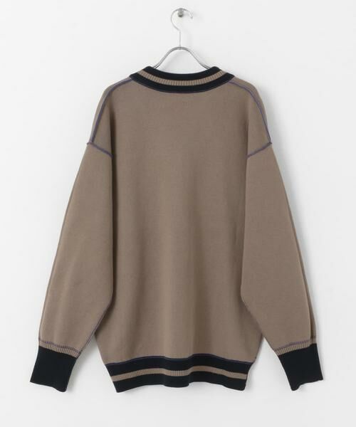 KBF / ケービーエフ ニット・セーター | 『2サイズ展開』リバーシブルVネックニット | 詳細20