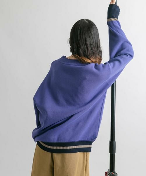 KBF / ケービーエフ ニット・セーター | 『2サイズ展開』リバーシブルVネックニット | 詳細6