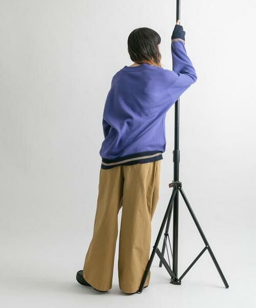 KBF / ケービーエフ ニット・セーター | 『2サイズ展開』リバーシブルVネックニット | 詳細9