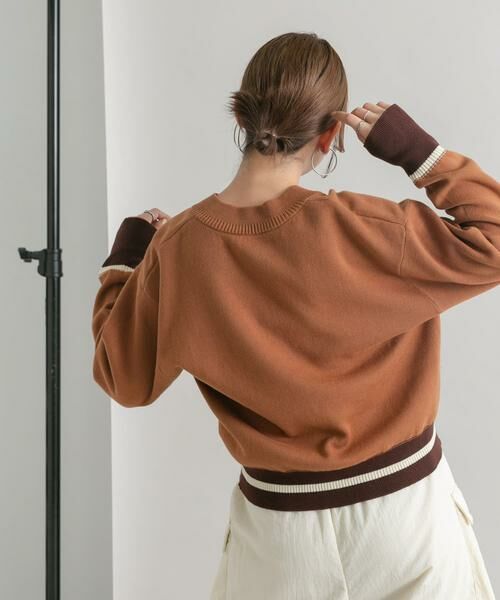 KBF / ケービーエフ ニット・セーター | 『2サイズ展開』リバーシブルVネックニット | 詳細27