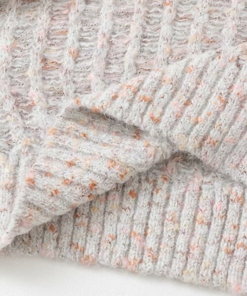 KBF / ケービーエフ ニット・セーター | 2WAYネップメッシュニット | 詳細25