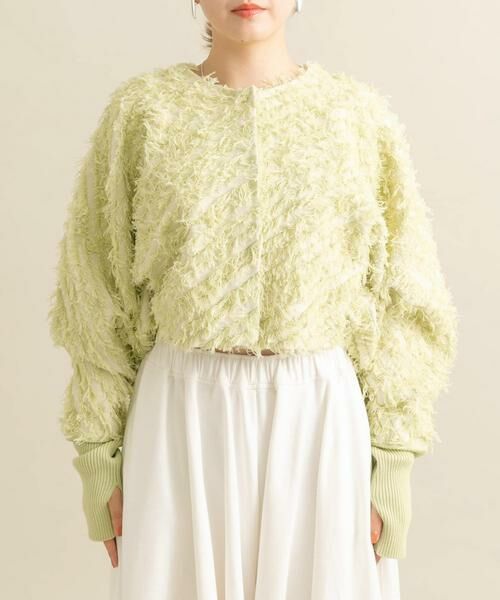 KBF / ケービーエフ カーディガン・ボレロ | 2WAYフリンジカーディガン | 詳細13