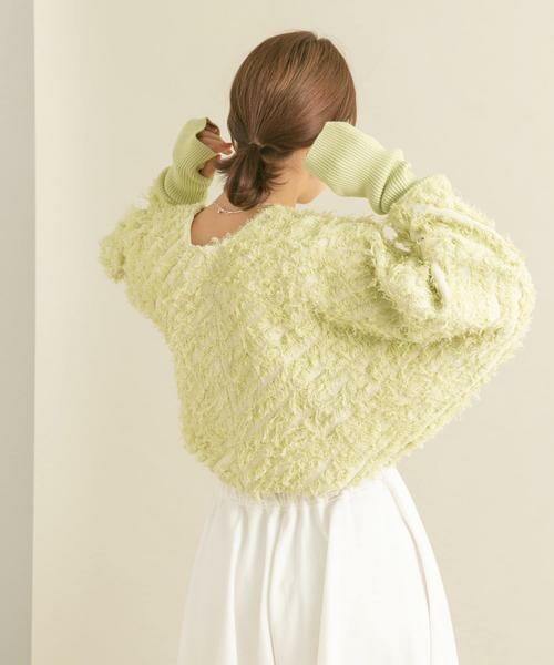 KBF / ケービーエフ カーディガン・ボレロ | 2WAYフリンジカーディガン | 詳細9