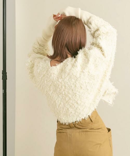KBF / ケービーエフ カーディガン・ボレロ | 2WAYフリンジカーディガン | 詳細25