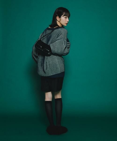 KBF / ケービーエフ ニット・セーター | バイカラーRIBオーバーニット | 詳細28