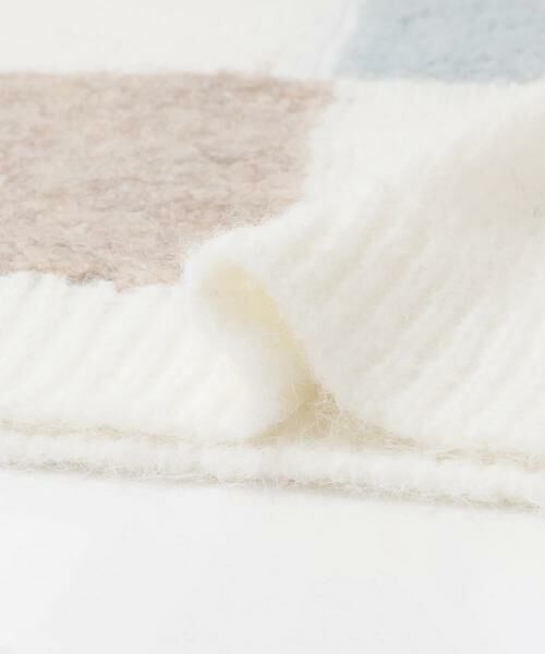 KBF / ケービーエフ ニット・セーター | ブロックチェックニット | 詳細18