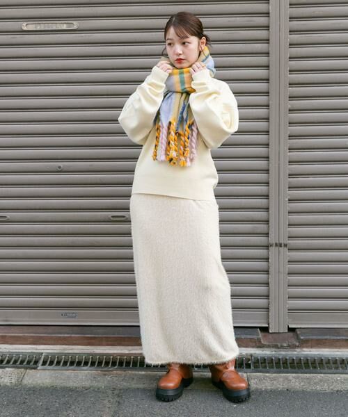 KBF / ケービーエフ ニット・セーター | フラットパターンクルーネックニット | 詳細3