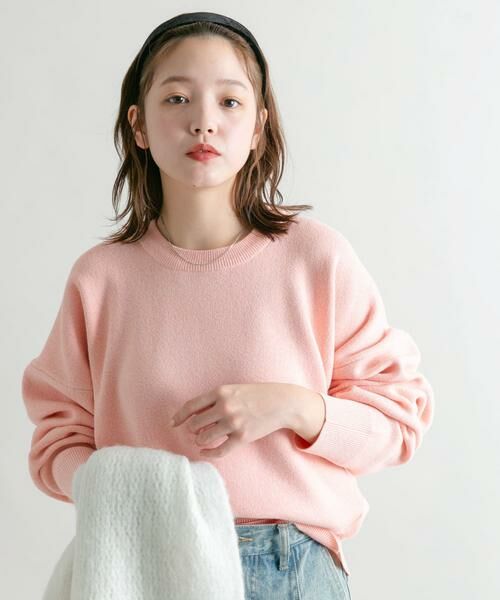 KBF / ケービーエフ ニット・セーター | フラットパターンクルーネックニット | 詳細23