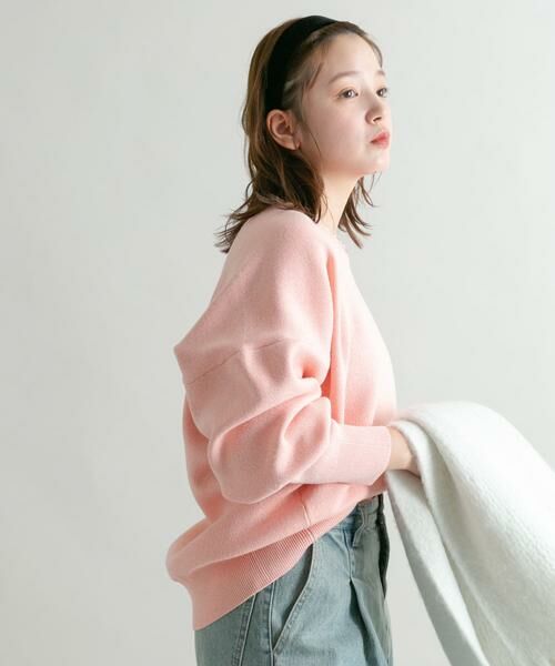 KBF / ケービーエフ ニット・セーター | フラットパターンクルーネックニット | 詳細24
