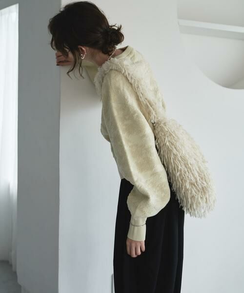 KBF / ケービーエフ ニット・セーター | マーブルジャガードニット | 詳細30