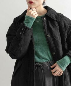 KBF / ケービーエフ ニット・セーター | ベロアライクスリムニット