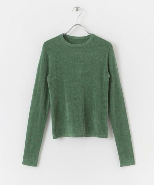 KBF / ケービーエフ ニット・セーター | ベロアライクスリムニット | 詳細8