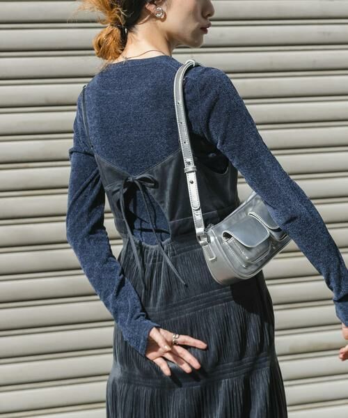 KBF / ケービーエフ ニット・セーター | ベロアライクスリムニット | 詳細15