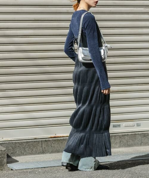 KBF / ケービーエフ ニット・セーター | ベロアライクスリムニット | 詳細18