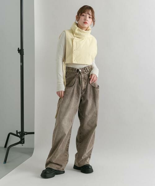 KBF / ケービーエフ ニット・セーター | ベロアライクスリムニット | 詳細26