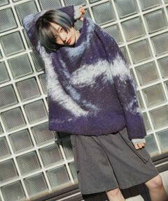 KBF / ケービーエフ ニット・セーター | ギャラクシーシャギーニット