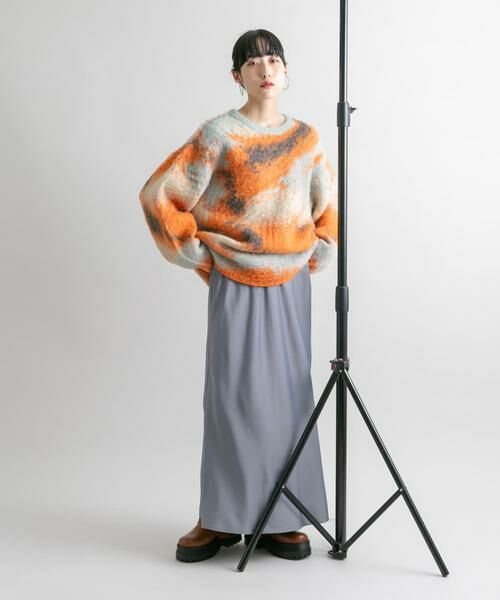 KBF / ケービーエフ ニット・セーター | ギャラクシーシャギーニット | 詳細11