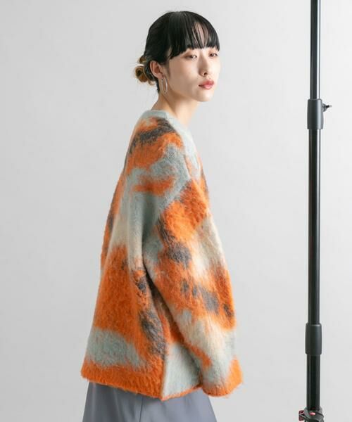 KBF / ケービーエフ ニット・セーター | ギャラクシーシャギーニット | 詳細9