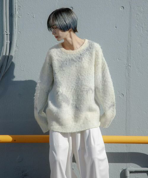 KBF / ケービーエフ ニット・セーター | ギャラクシーシャギーニット | 詳細19