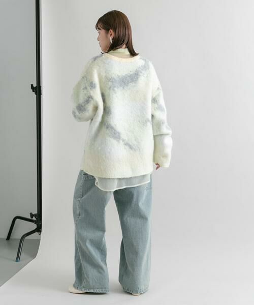 KBF / ケービーエフ ニット・セーター | ギャラクシーシャギーニット | 詳細30