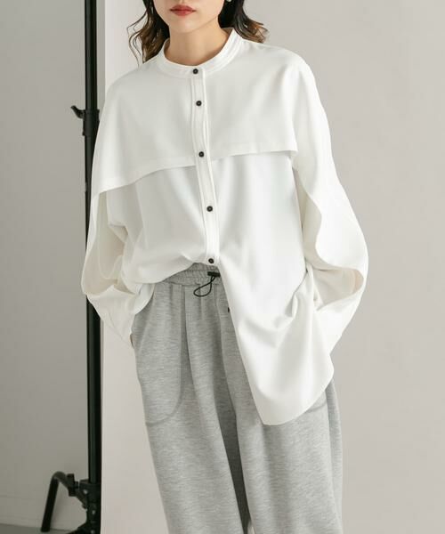 KBF / ケービーエフ シャツ・ブラウス | マニッシュヨークシャツ | 詳細14