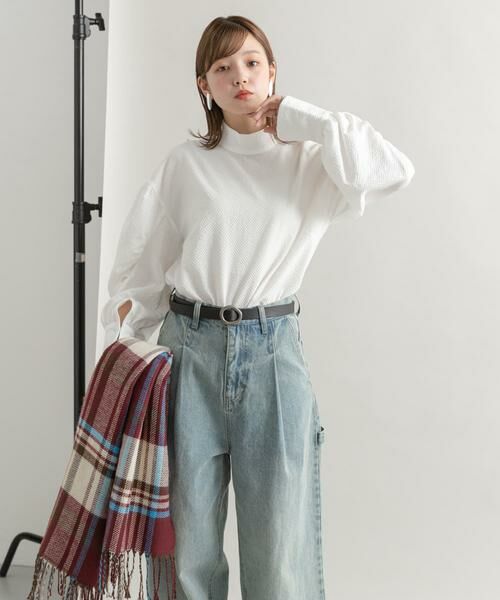 KBF / ケービーエフ シャツ・ブラウス | ボリュースリーブハイネックブラウス | 詳細16