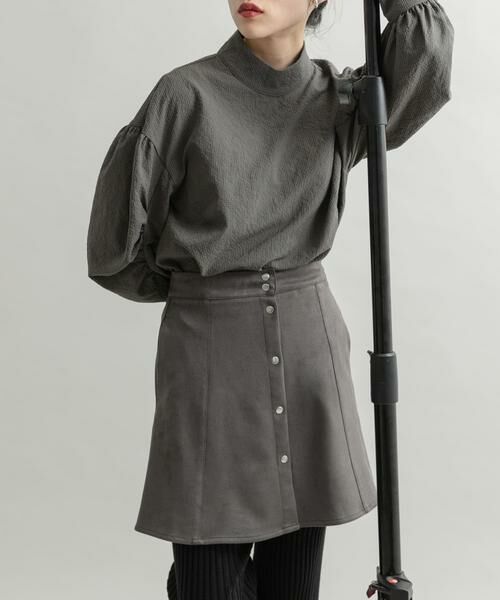 KBF / ケービーエフ シャツ・ブラウス | ボリュースリーブハイネックブラウス | 詳細20