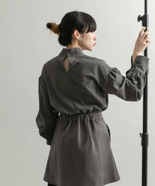 KBF / ケービーエフ シャツ・ブラウス | ボリュースリーブハイネックブラウス | 詳細23