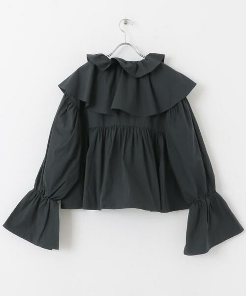 KBF / ケービーエフ シャツ・ブラウス | ダブルフリルカラーブラウス | 詳細29