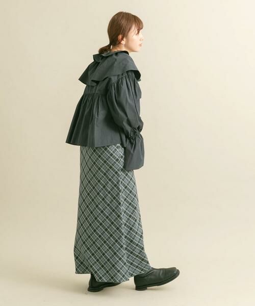 KBF / ケービーエフ シャツ・ブラウス | ダブルフリルカラーブラウス | 詳細24