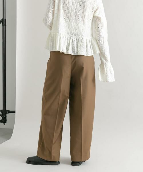 KBF / ケービーエフ その他パンツ | 『2サイズ展開』タックストレートスラックス | 詳細4