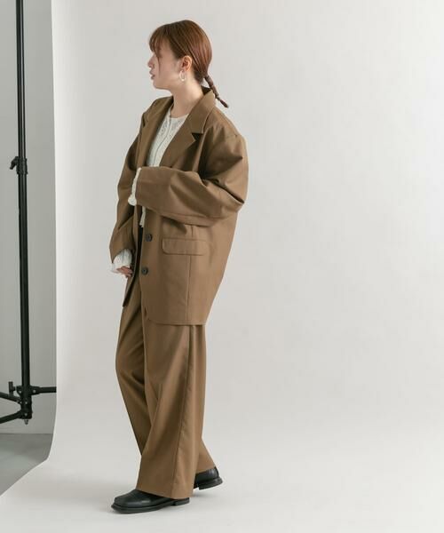 KBF / ケービーエフ その他パンツ | 『2サイズ展開』タックストレートスラックス | 詳細6