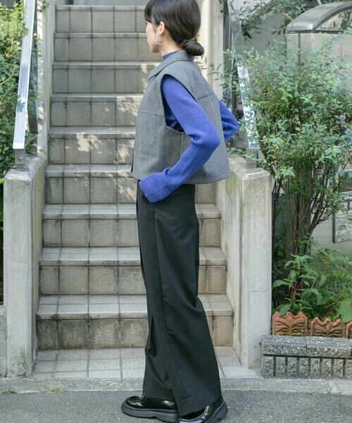 KBF / ケービーエフ その他パンツ | 『2サイズ展開』タックストレートスラックス | 詳細13