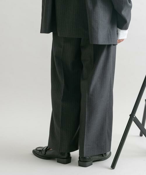 KBF / ケービーエフ その他パンツ | 『2サイズ展開』タックストレートスラックス | 詳細21