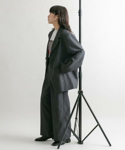 KBF / ケービーエフ その他パンツ | 『2サイズ展開』タックストレートスラックス | 詳細24