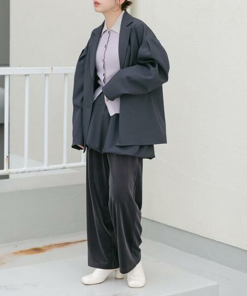 KBF / ケービーエフ その他パンツ | ベロアイージーパンツ | 詳細8