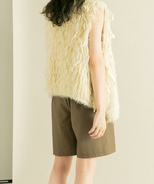 KBF / ケービーエフ ショート・ハーフ・半端丈パンツ | ピンタックショートパンツ | 詳細10