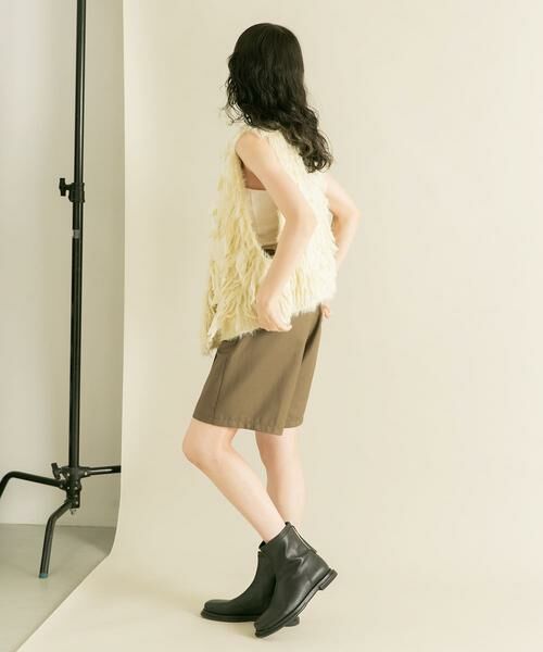 KBF / ケービーエフ ショート・ハーフ・半端丈パンツ | ピンタックショートパンツ | 詳細12