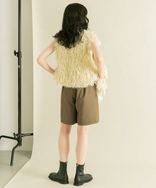 KBF / ケービーエフ ショート・ハーフ・半端丈パンツ | ピンタックショートパンツ | 詳細13