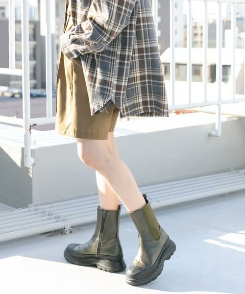 KBF / ケービーエフ ショート・ハーフ・半端丈パンツ | ピンタックショートパンツ | 詳細6