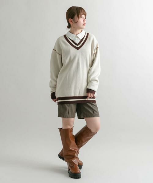 KBF / ケービーエフ ショート・ハーフ・半端丈パンツ | ピンタックショートパンツ | 詳細24