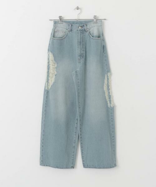 KBF / ケービーエフ デニムパンツ | 『低身長向けも展開』ダメージウォッシングデニム | 詳細13