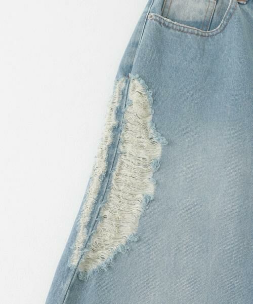 KBF / ケービーエフ デニムパンツ | 『低身長向けも展開』ダメージウォッシングデニム | 詳細15